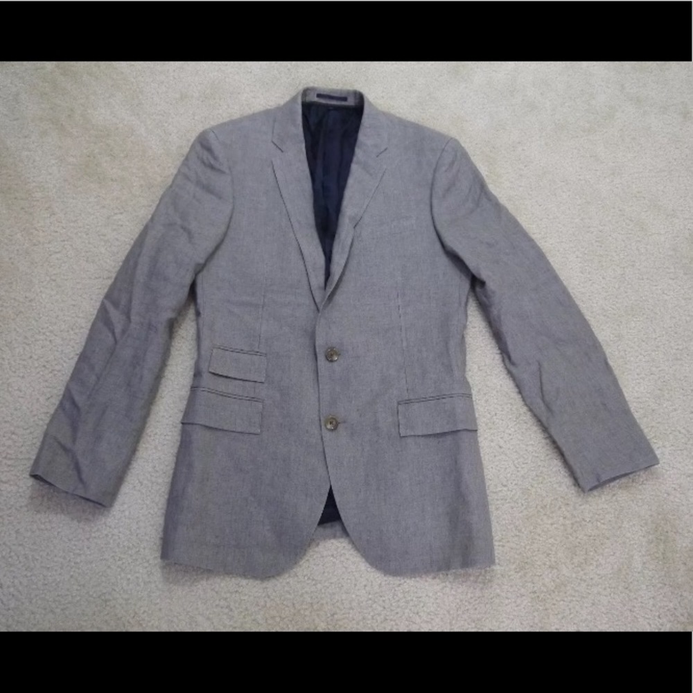 NWOT 40R Ludlow suit jacket délavé Italian linen